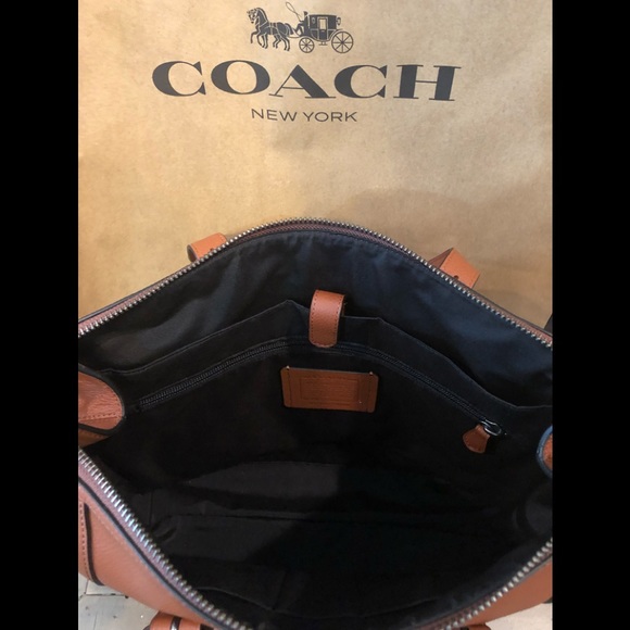 NWT Authentic Coach Hudson Briefcase - Picture 4 of 7